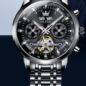 Auto-Skeleton Men Watch