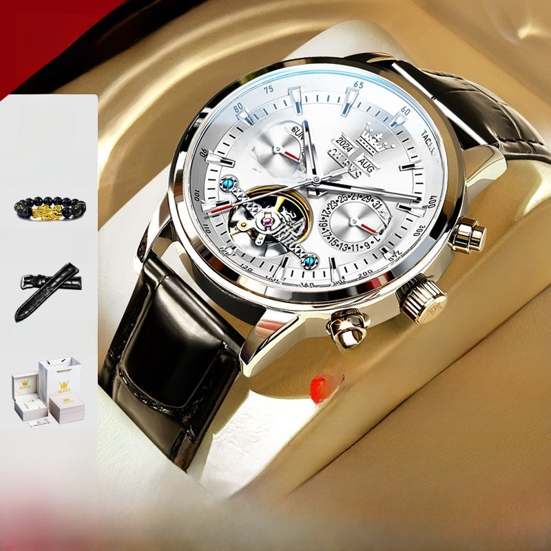 Auto-Skeleton Men Watch
