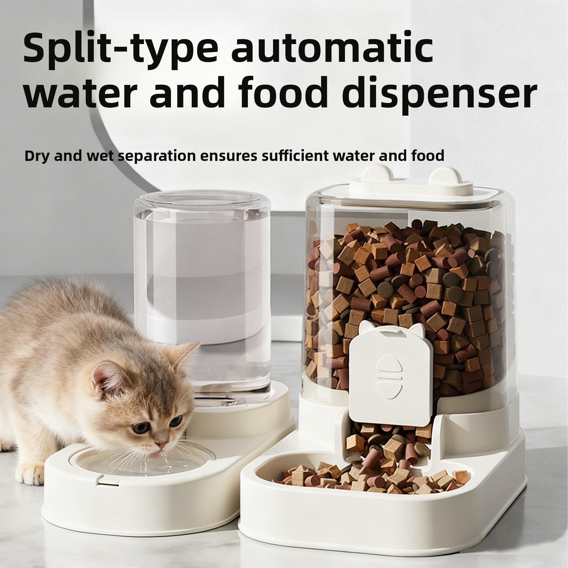 Auto-Pet Feeder and Waterer