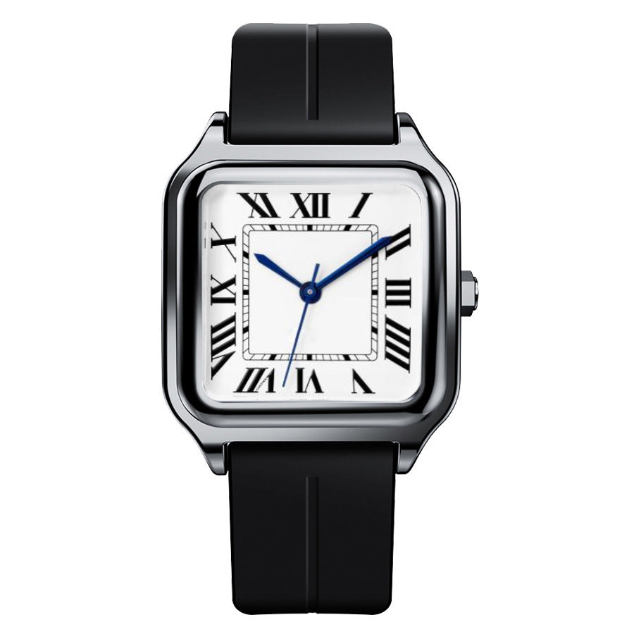 Square Roman Numeral Quartz Watch