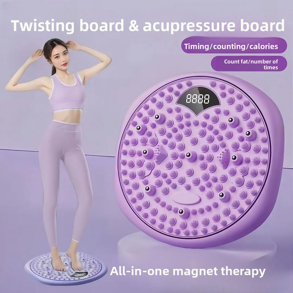 Digital Display Waist Twister Exercise Machine