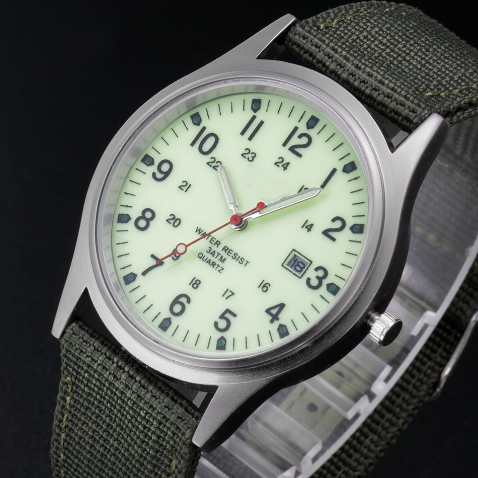 Mens Date Display Quartz Watch