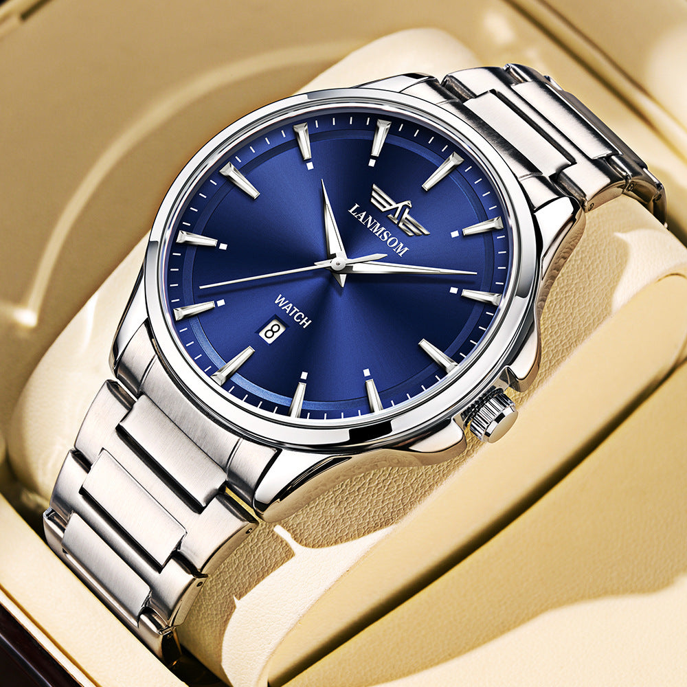 Lanmsom Mens Quartz Watch