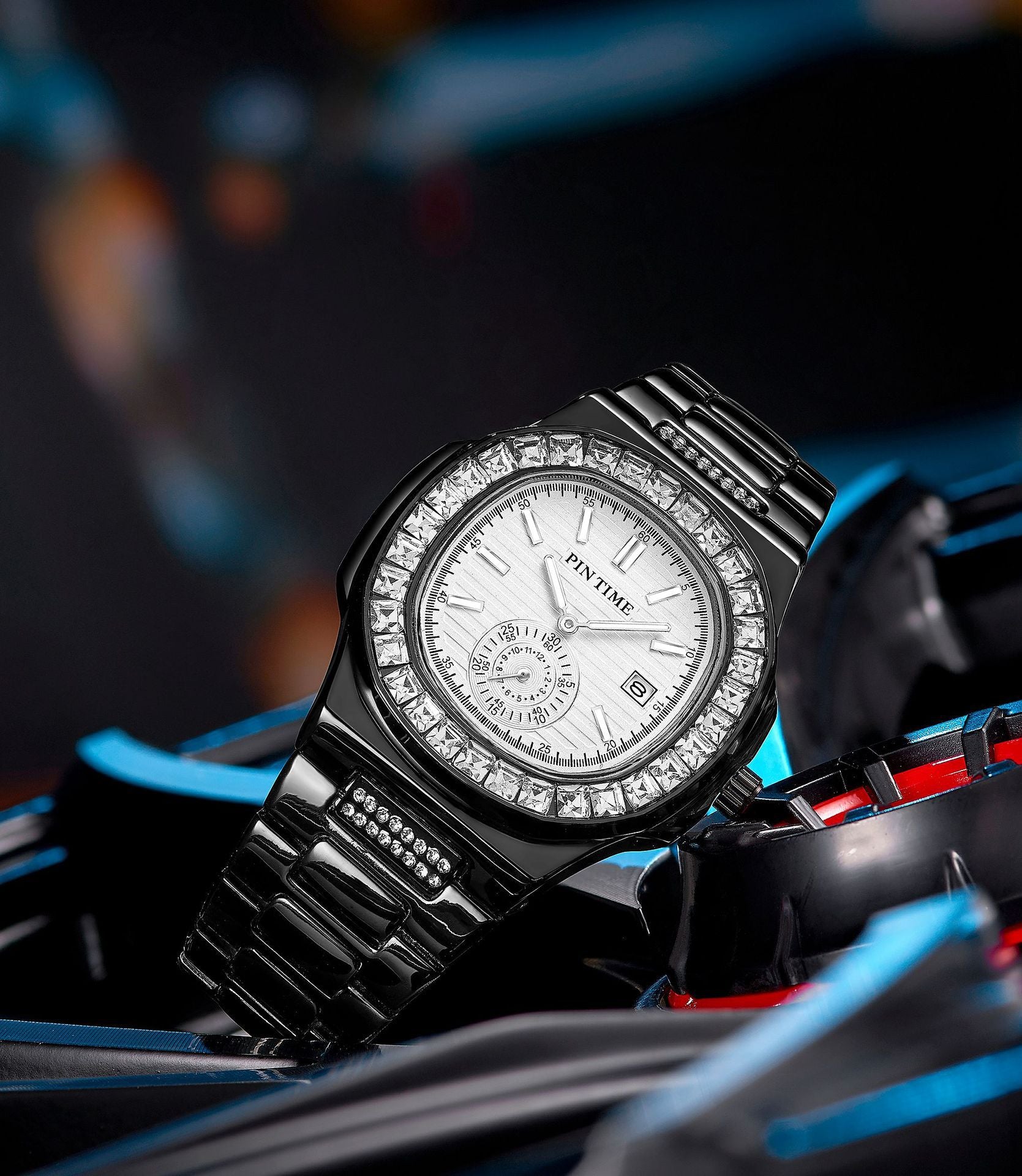 Business Style Quartz Steel Strap Watch