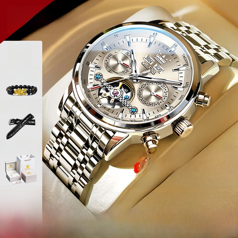 Auto-Skeleton Men Watch