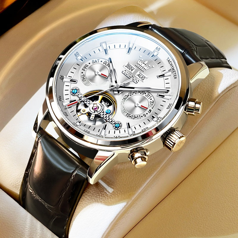 Auto-Skeleton Men Watch