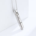 Breathing Whistle Zodiac Necklace with 528Hz Meditation Pendant