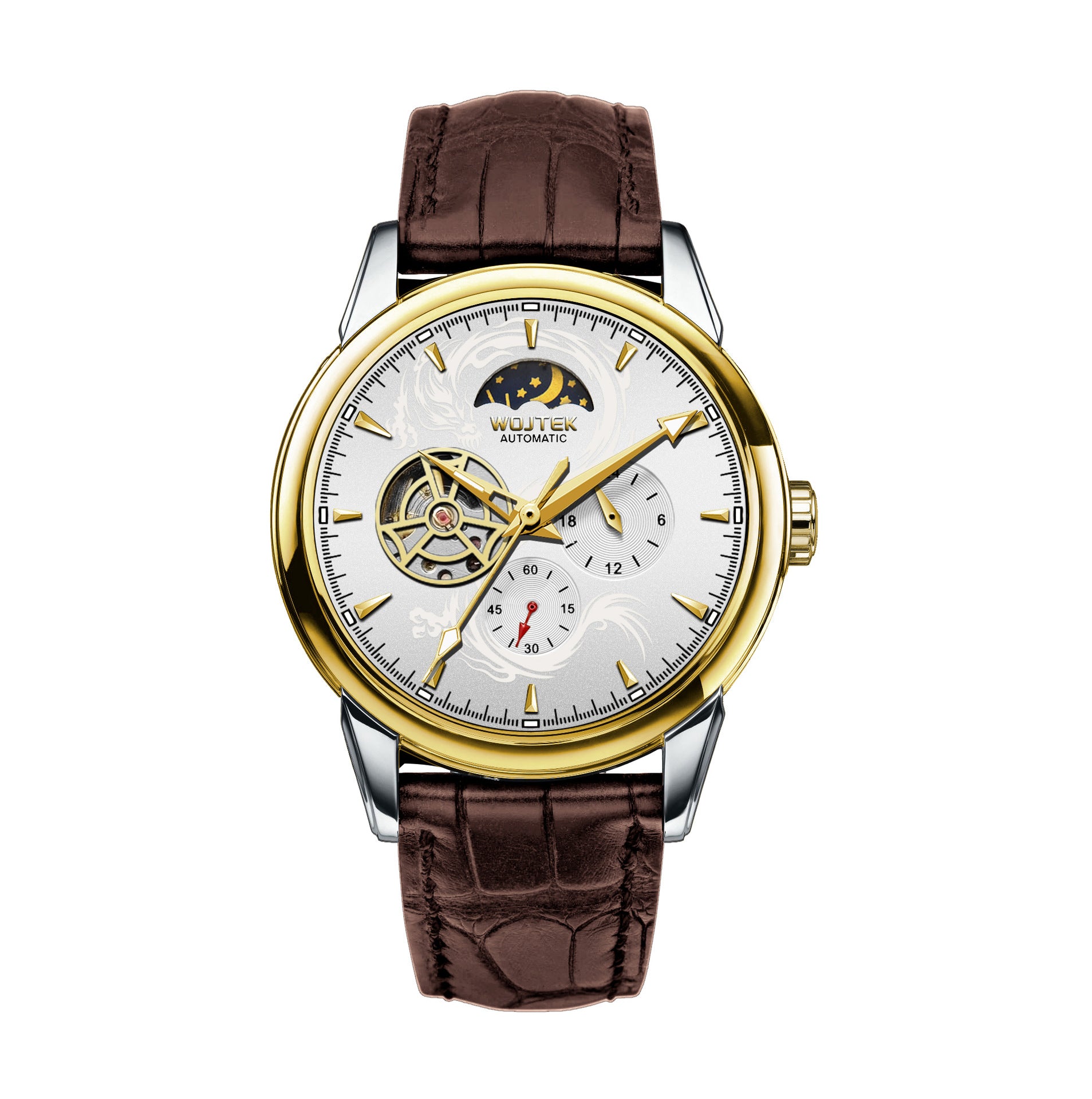 Automatic Mechanical Watch with Luminous Display