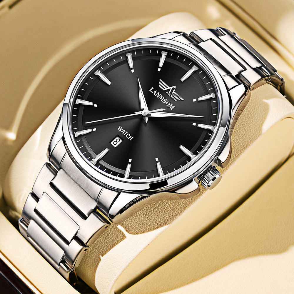Lanmsom Mens Quartz Watch