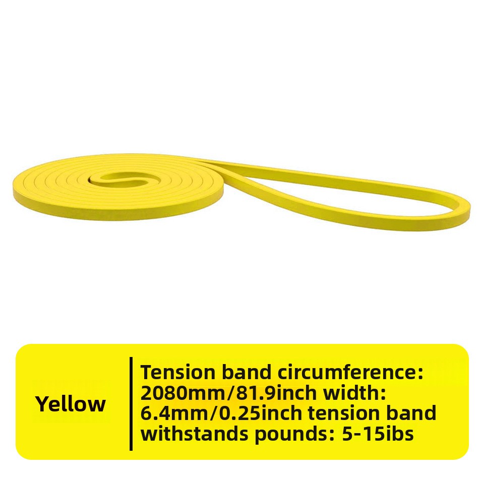Elastic Resistance Bands for Fitness and Yoga Training
