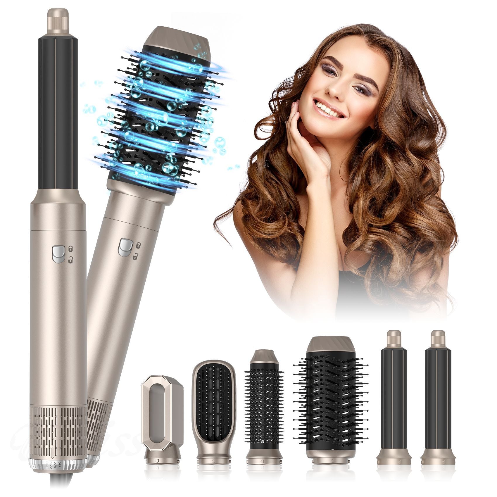 Professional Hair Dryer with Negative Ion Technology