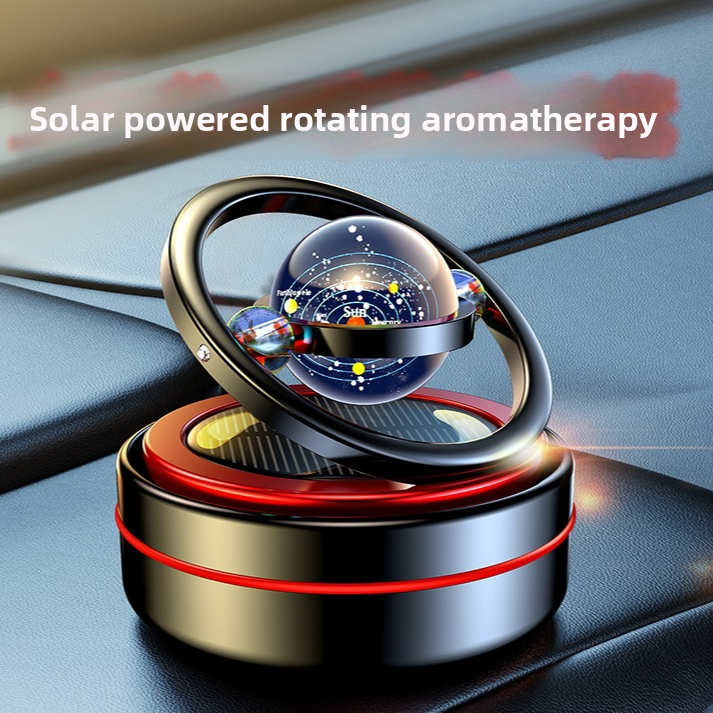 Solar-Car Perfume Ornament