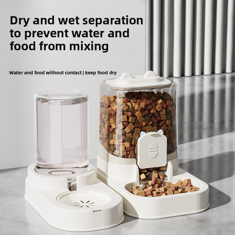 Auto-Pet Feeder and Waterer