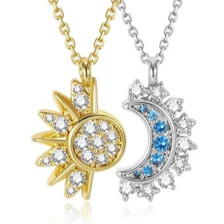 New Magnetic Necklace Featuring Both Sun and Moon