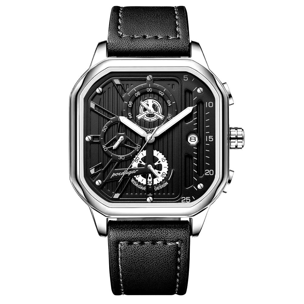 Multifunctional Waterproof Luminous Mens Watch