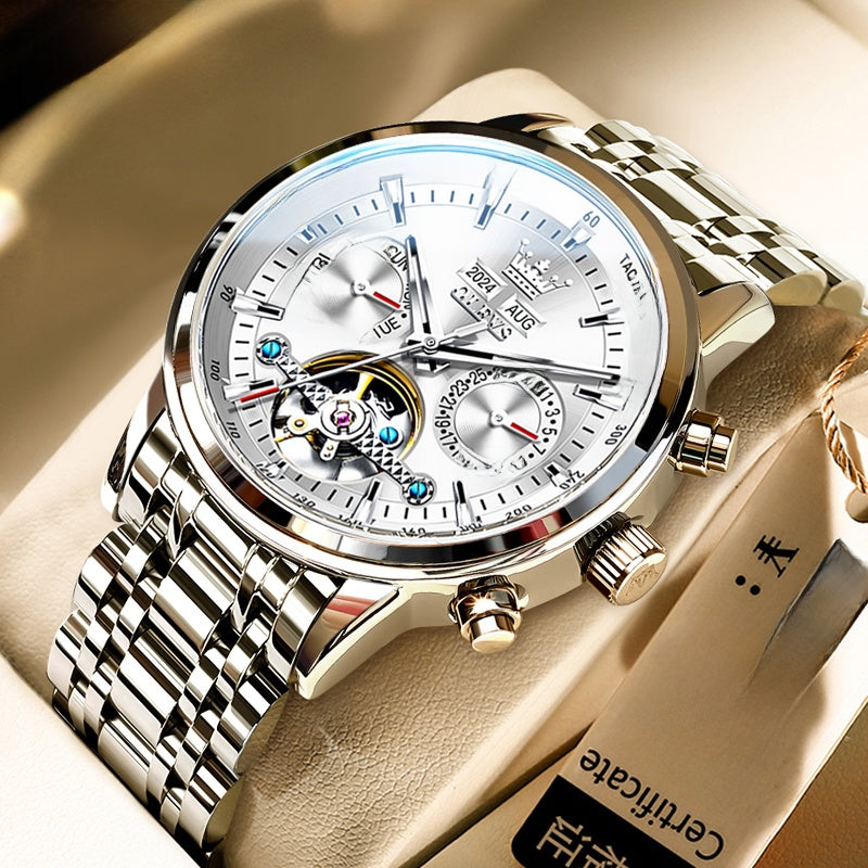Auto-Skeleton Men Watch