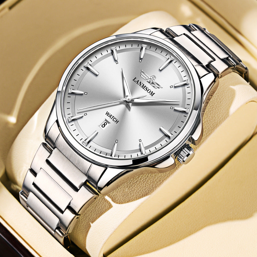 Lanmsom Mens Quartz Watch