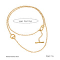 Stylish Two-Tone Stainless Steel Necklace