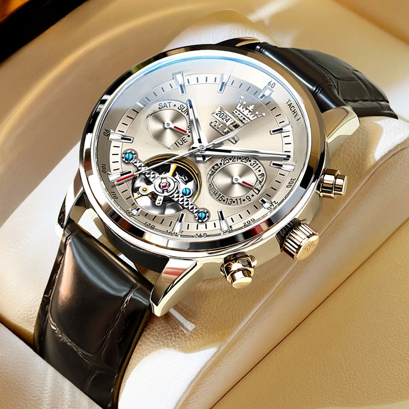Auto-Skeleton Men Watch