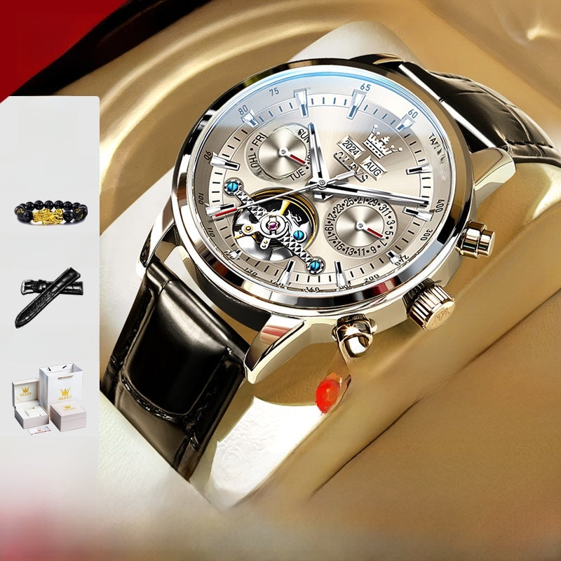 Auto-Skeleton Men Watch