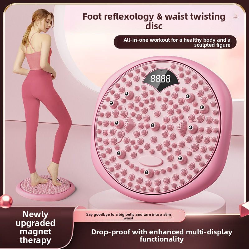 Digital Display Waist Twister Exercise Machine