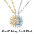 New Magnetic Necklace Featuring Both Sun and Moon