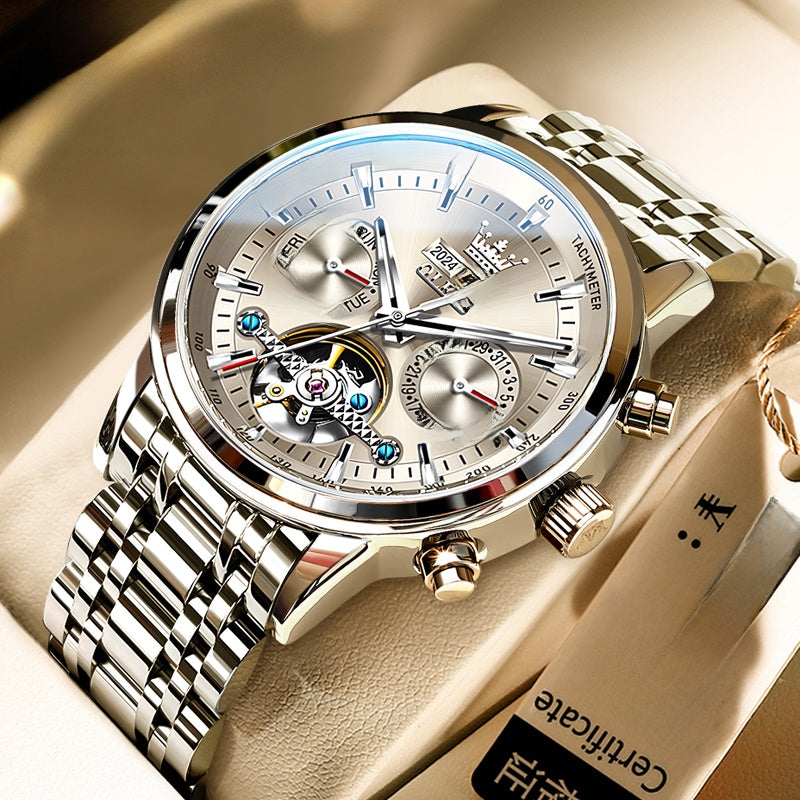 Auto-Skeleton Men Watch