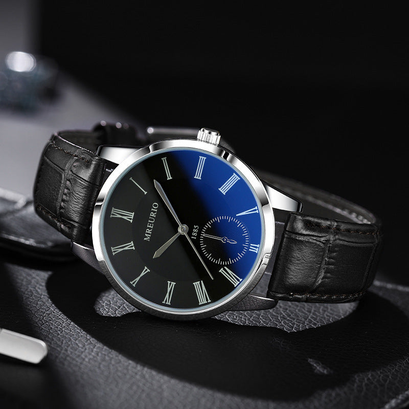 Black-faced Silver Needle Watch