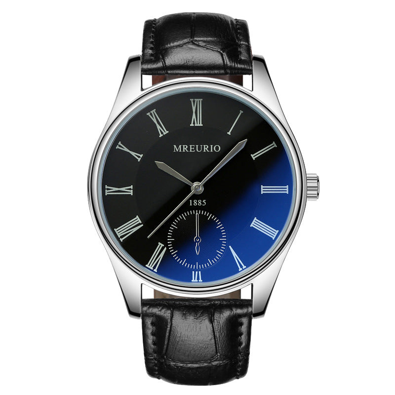 Black-faced Silver Needle Watch