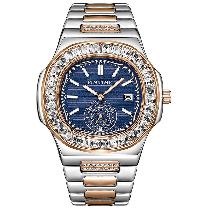 Business Style Quartz Steel Strap Watch