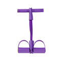 Elastic Exercise Tension Rope with Foot Pedals