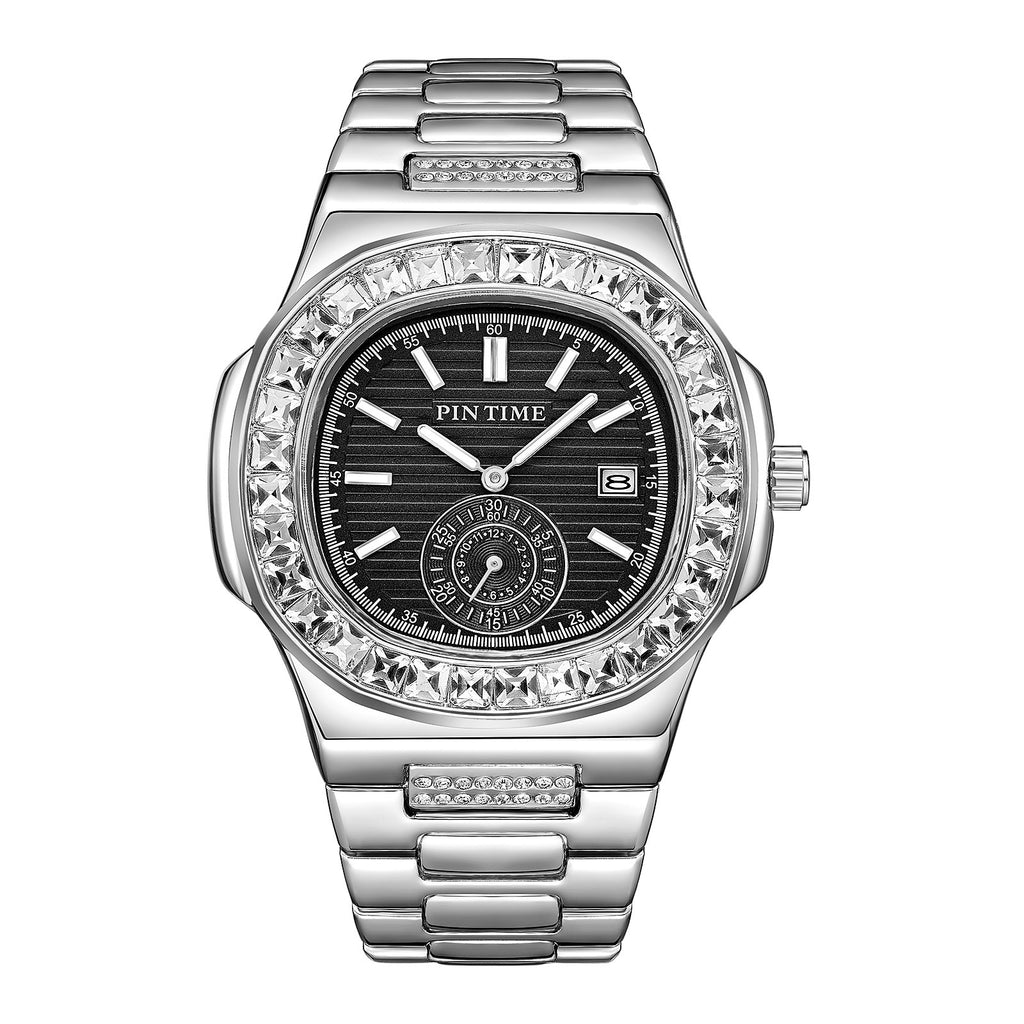 Business Style Quartz Steel Strap Watch