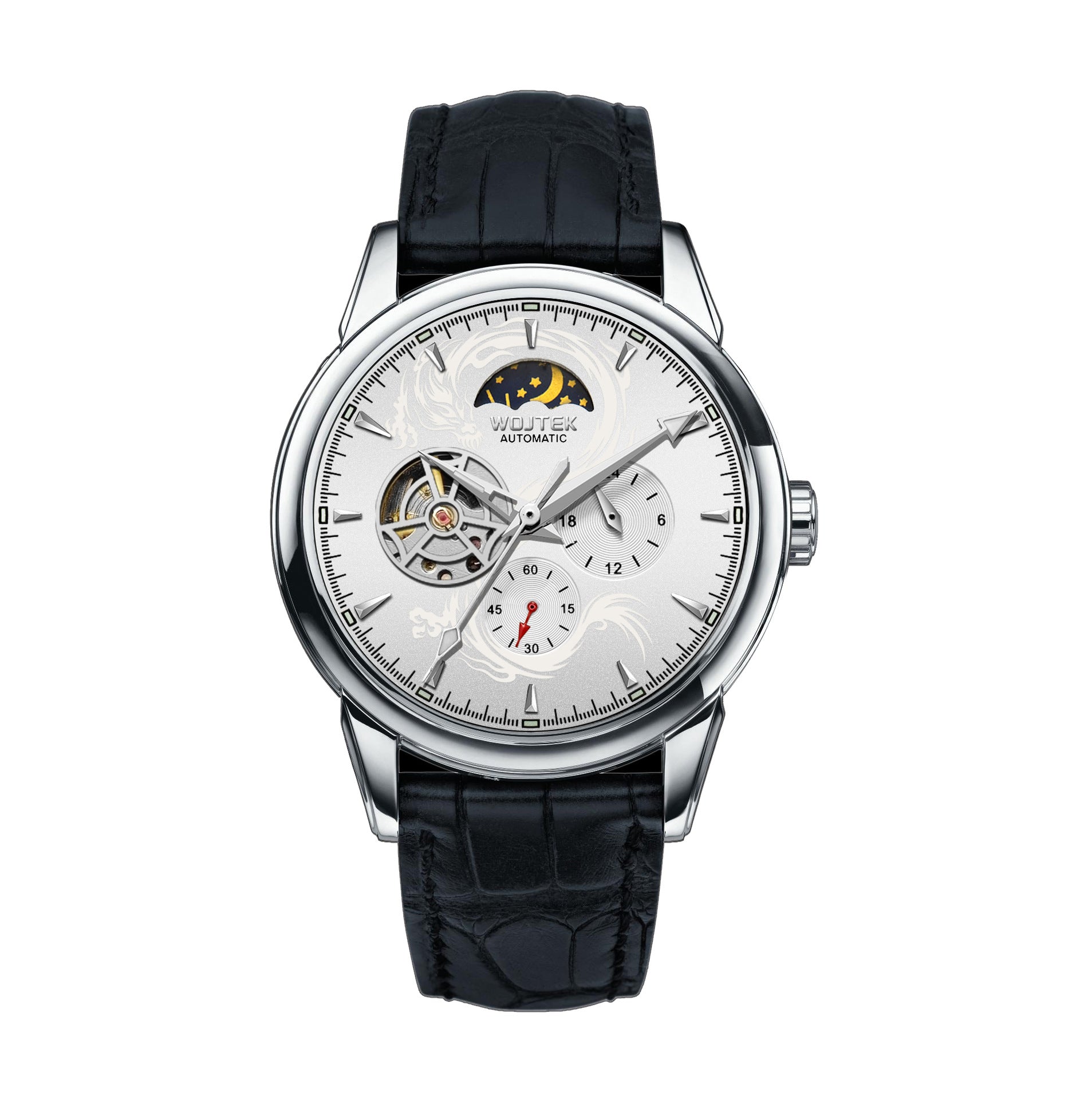 Automatic Mechanical Watch with Luminous Display