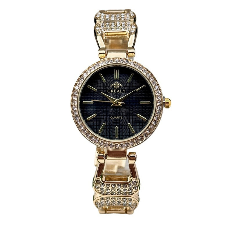 Diamond Horseshoe Buckle Quartz Women's Watch