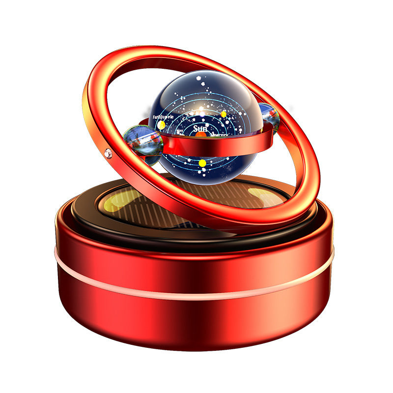 Solar-Car Perfume Ornament