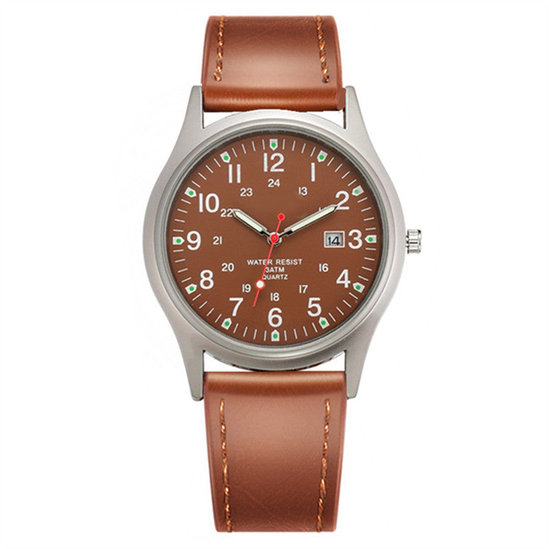 Mens Date Display Quartz Watch