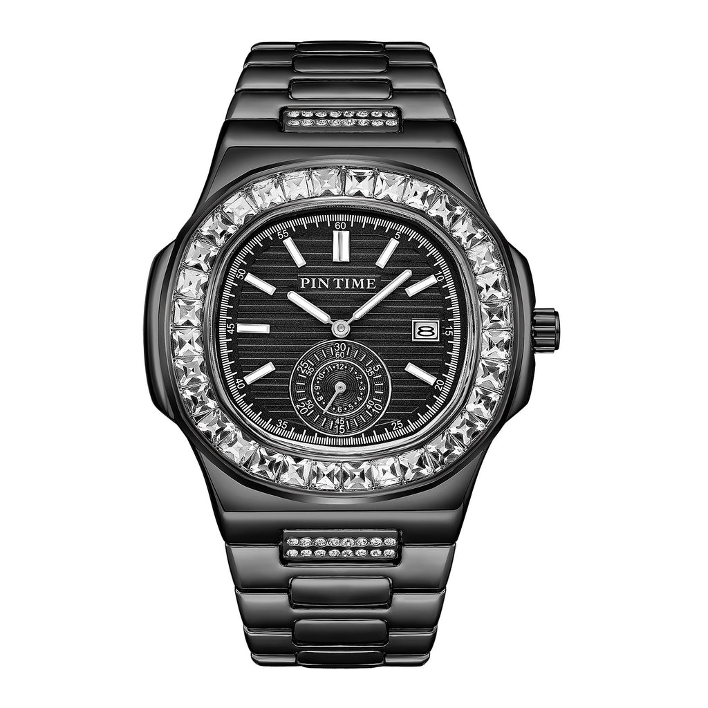 Business Style Quartz Steel Strap Watch