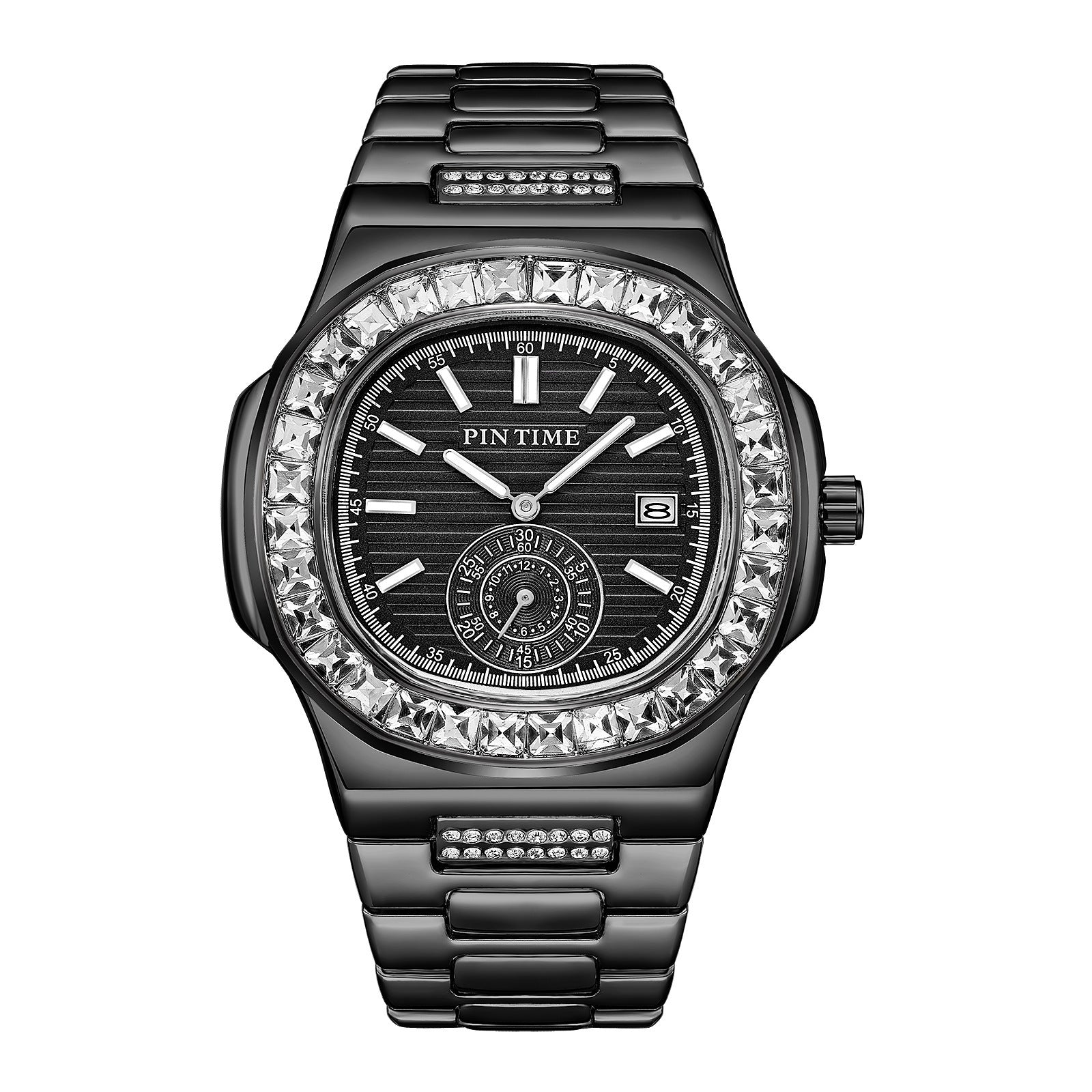 Business Style Quartz Steel Strap Watch