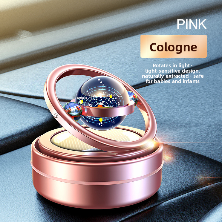 Solar-Car Perfume Ornament
