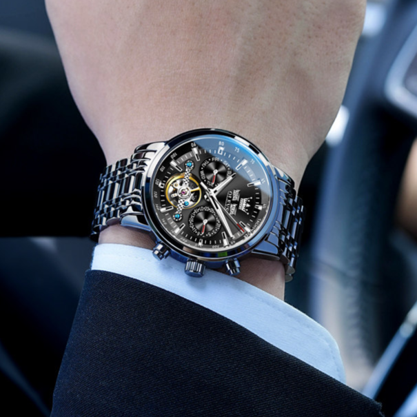 Auto-Skeleton Men Watch