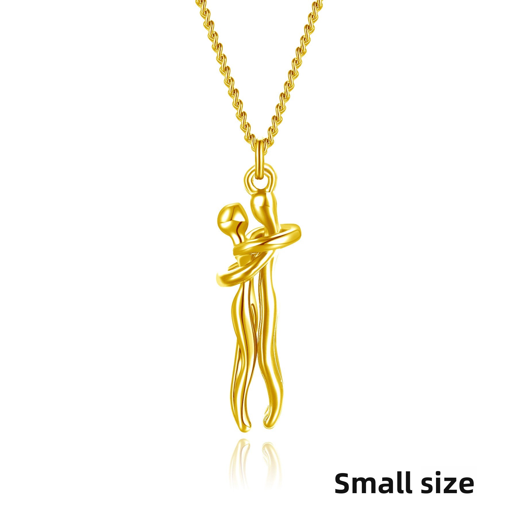 Adjustable Gold Plated Snake Chain Necklace Bracelet Set