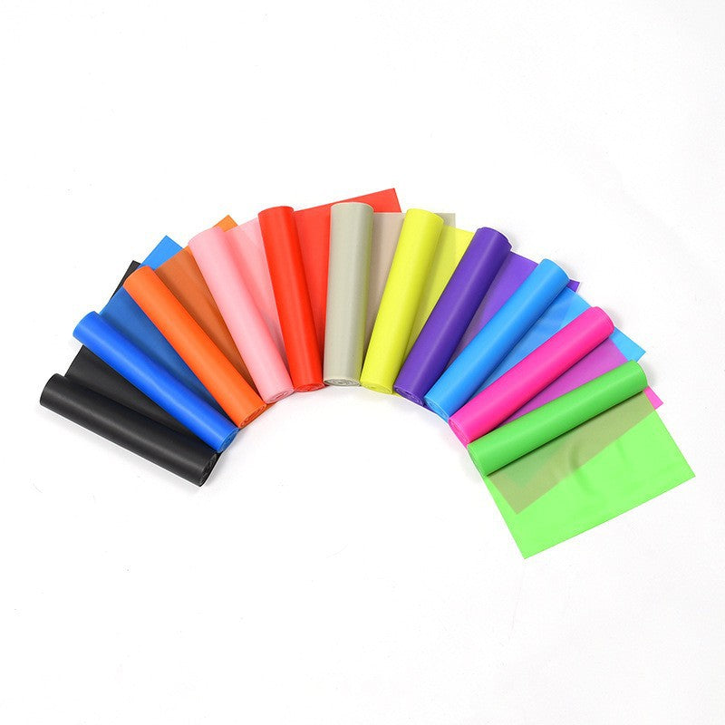 TPE Elastic Yoga Resistance Band for Fitness Training